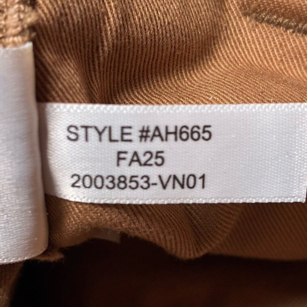 Madewell Workwear Pant Mens 40x30 (tag 38) Tan Relaxed Straight Button Fly NWT - Picture 13 of 14